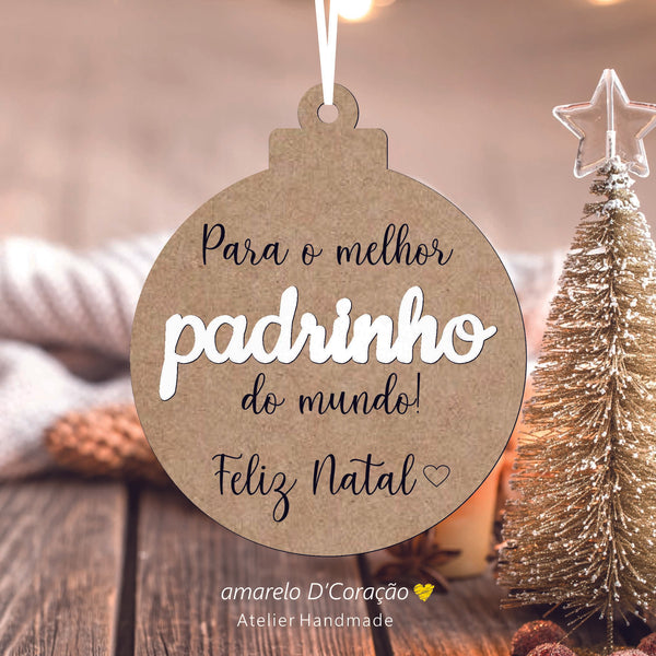 Pêndulo Letras 3D