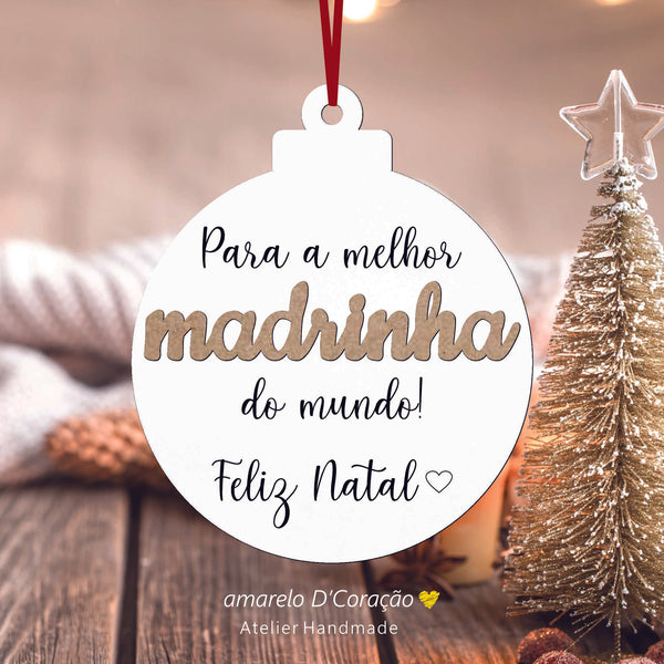 Pêndulo Letras 3D
